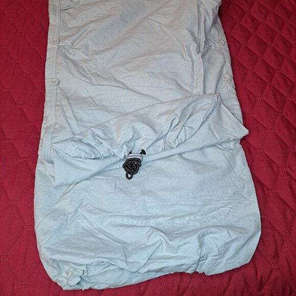 Khaki Cargo Wide Leg Parachute Pants size 26/28 * Priced to Move* - Picture 2 of 10